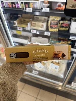 Billede af Tim's Cookiedej Mørk Chokolade og Peanutbutter