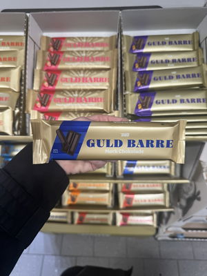 Billede af Toms Guld Barre Mørk Chokolade