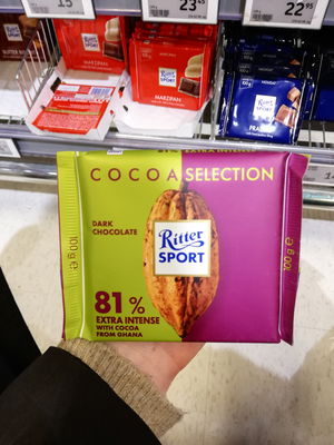 Billede af Ritter Sport 81% Extra Intense