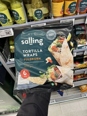 Billede af Salling Tortilla Wraps Fuldkorn