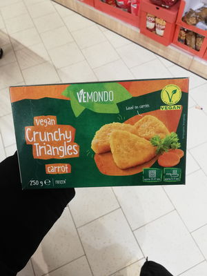 Billede af Vemondo Chrunchy Triangles Carrot