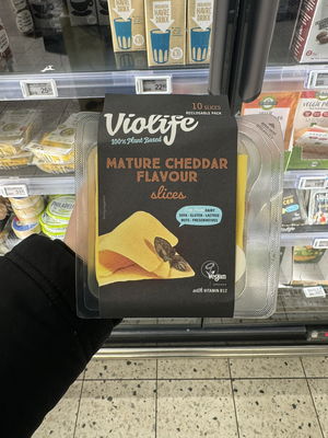 Billede af Violife Slices Mature Cheddar Flavour