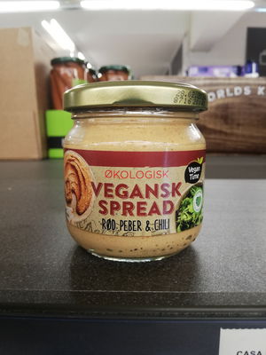 Billede af Vegan Time Spread Rød Peber & Chili