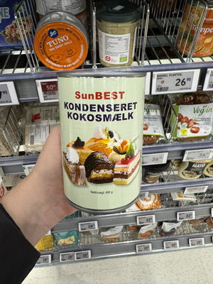 Billede af Sunbest Kondenseret Kokosmælk