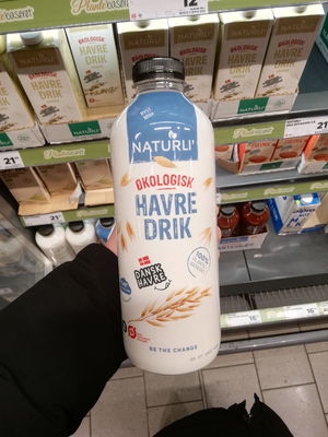 Billede af Naturli' Havredrik, flaske