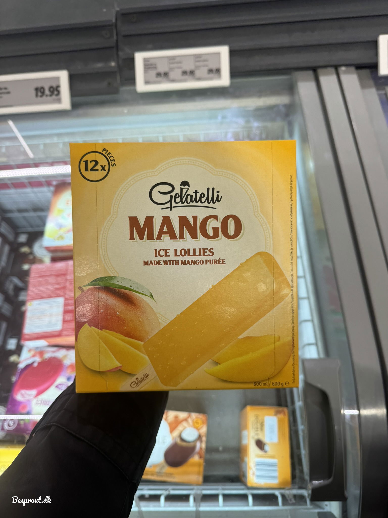 Billede af Gelatelli Mango Ice Lollies