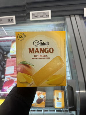 Billede af Gelatelli Mango Ice Lollies