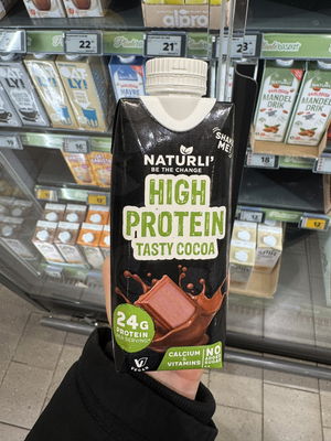 Billede af Naturli' High Protein Tasty Cocoa
