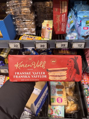 Billede af Karen Volf Julens Franske Vafler med Kanel Billede af Karen Volf Julens Franske Vafler med Kanel