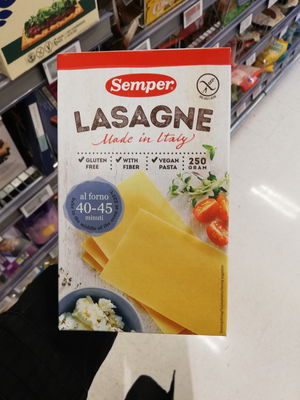 Billede af Semper Lasagne Plader
