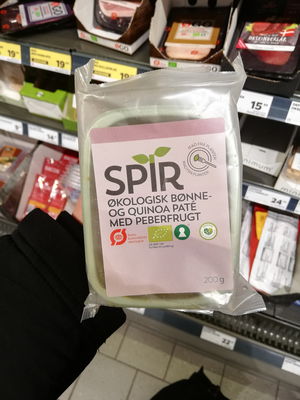 Billede af Spir Bønne og Quinoa Pate med Peberfrugt