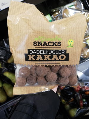 Billede af Green Dates Green Snacks Dadelkugler Kakao