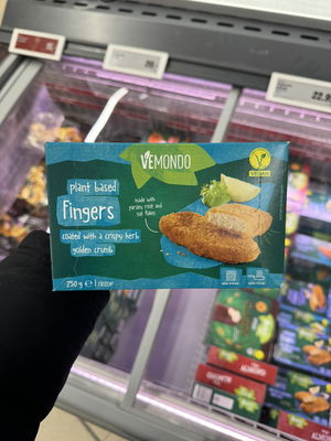 Billede af Vemondo Plant Based Fingers Coated With a Crispy Herb Golden Crumb