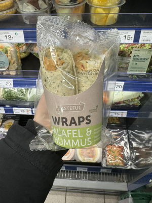 Billede af Tasteful Veggie Wrap Falafel & Hummus