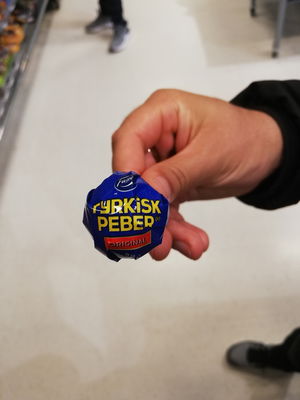 Billede af Fazer Tyrkisk Peber Slikkepind