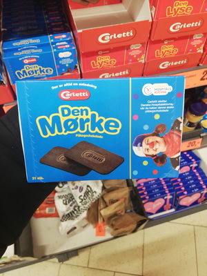 Billede af Carletti Den Mørke Pålægschokolade