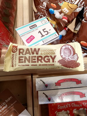 Billede af Bombus Raw Energy Coconut & Cocoa