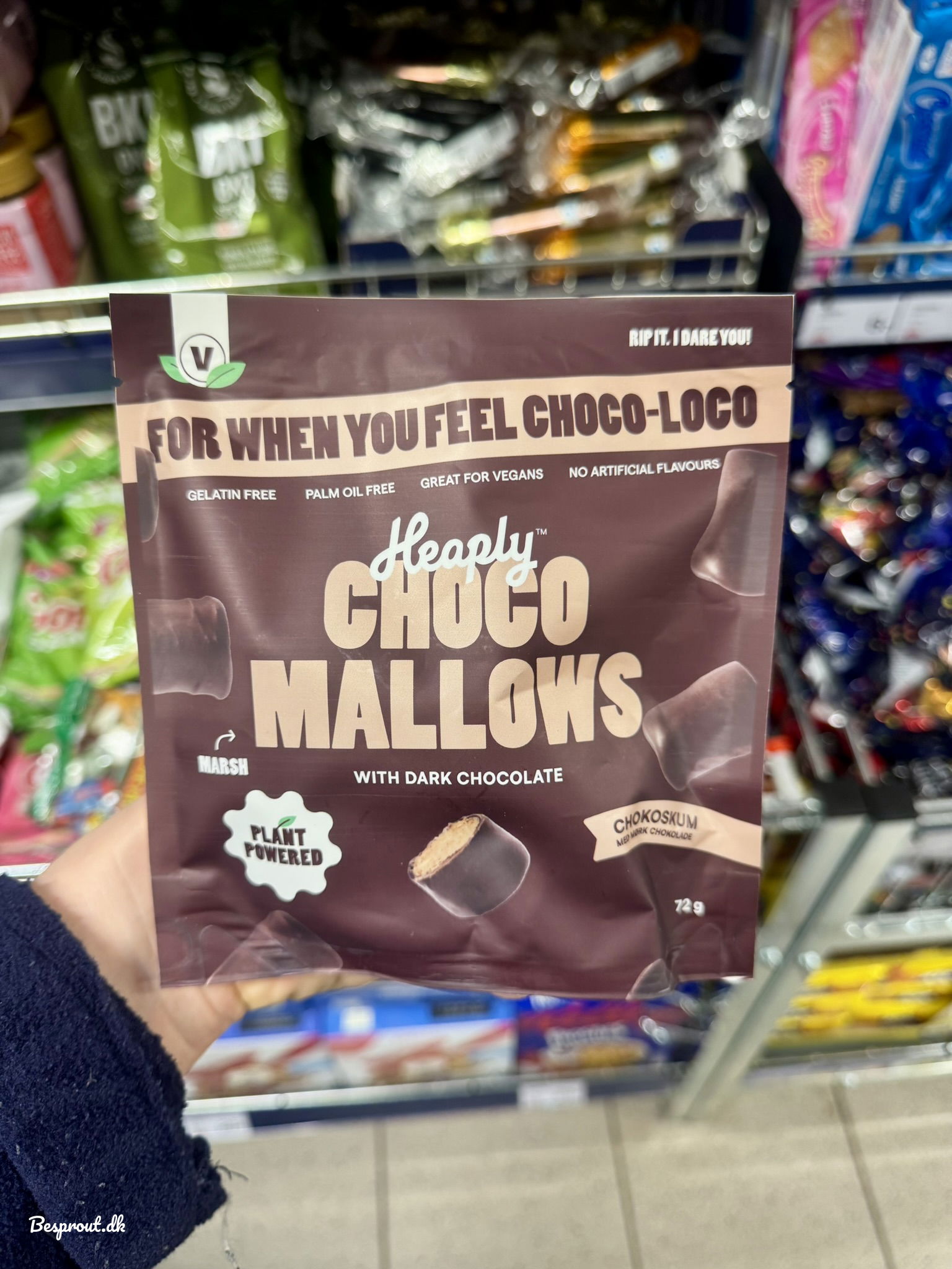 Billede af Heaply Choco Mallows with Dark Chocolate Billede af Heaply Choco Mallows with Dark Chocolate