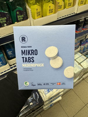 Billede af Rema 1000 Mikrotabs Maskinopvask