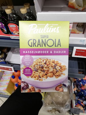 Billede af Pauluns Super Granola Hasselnødder & Dadler