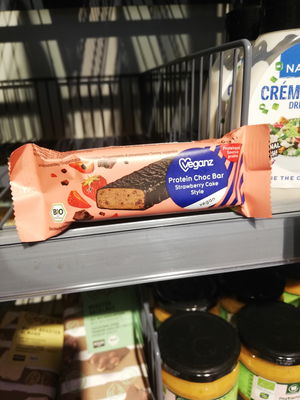 Billede af Veganz Protein Choc Bar Strawberry Cake