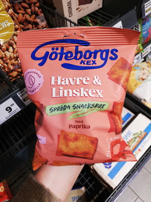 Billede af Göteborgs Kex Havre & Linskex Paprika