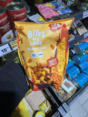 Billede af Bites We Love Crunchy Corn Sweet Chili