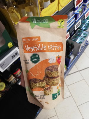 Billede af Vemondo Mix For Vegan Vegetable Patties