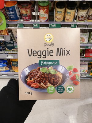 Billede af Easis Veggie Mix Bolognese