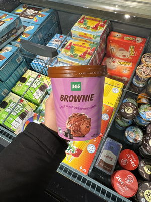 Billede af 365 Is med Kakao og Browniestykker