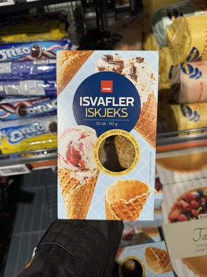 Billede af Coop Isvafler