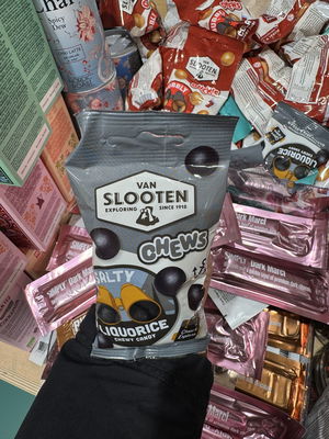 Billede af Van Slooten Salty Liquorice Chewy Candy