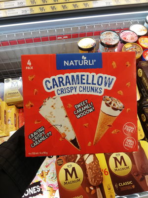 Billede af Naturli' Caramellow isvafler