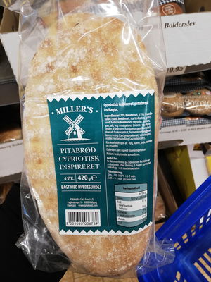 Billede af Miller's Pitabrød Cypriotisk Inspireret