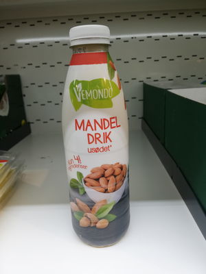 Billede af Vemondo Mandeldrik Usødet