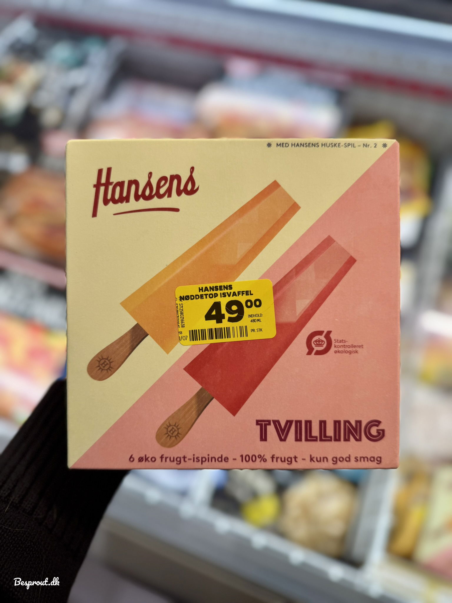 Billede af Hansens Is Tvilling Billede af Hansens Is Tvilling