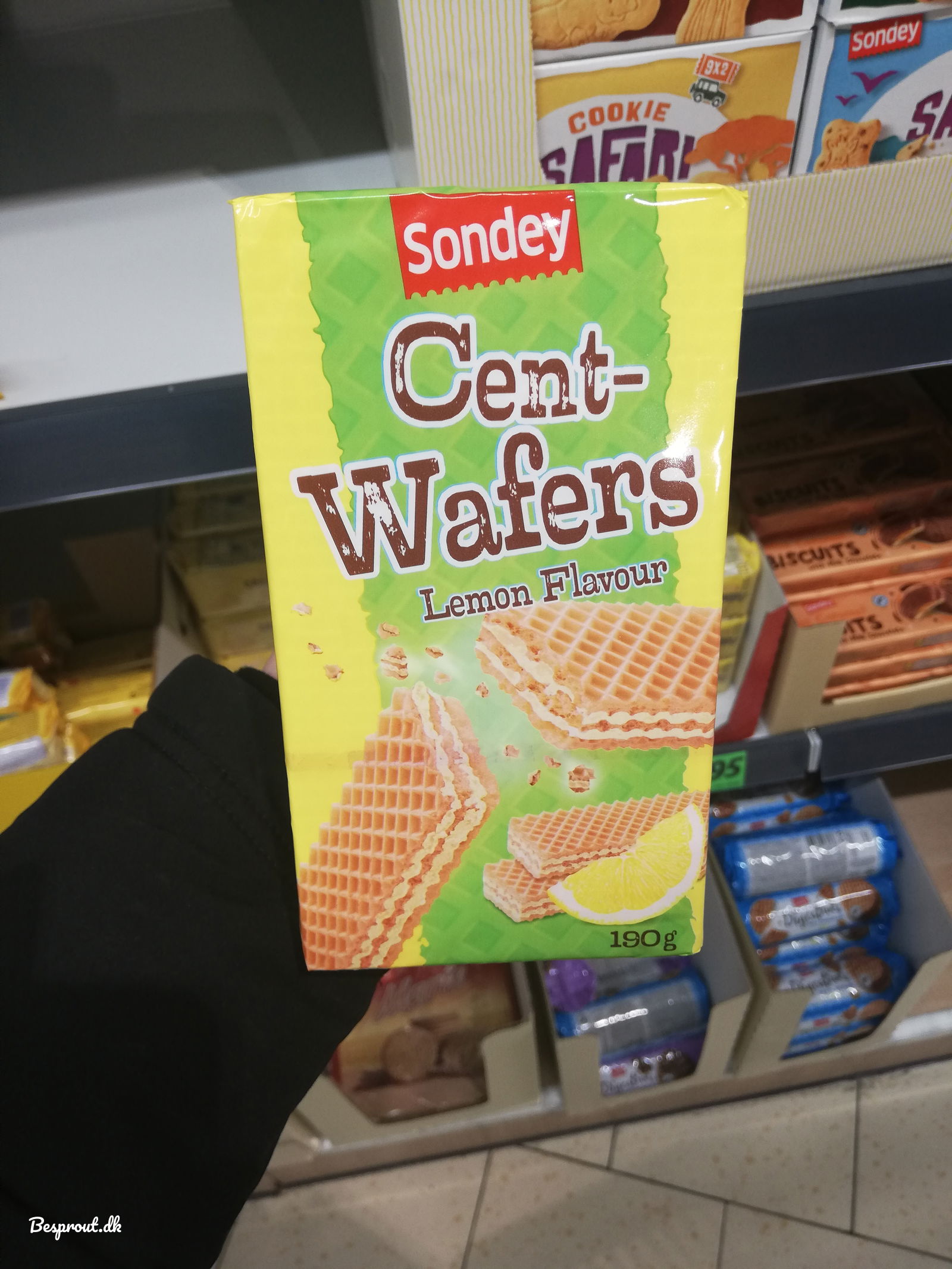 Billede af Sondey CentWafers Lemon Flavour