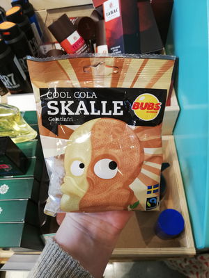 Billede af Bubs Godis Cool Cola Skalle