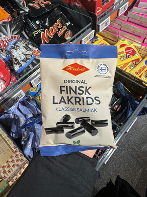 Billede af Halva Finsk Lakrids Klassisk Salmiak