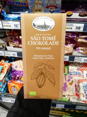 Billede af Løgismose São Tomé Chokolade 75%