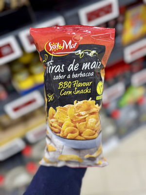 Billede af Sol & Mar BBQ Flavour Corn Snacks
