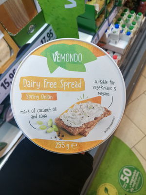 Billede af Vemondo Dairy Free Spread Spring Onion